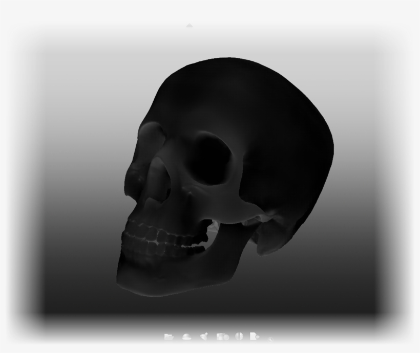 This Skull Shouldn't Look This Dark - Skull, transparent png #1124229