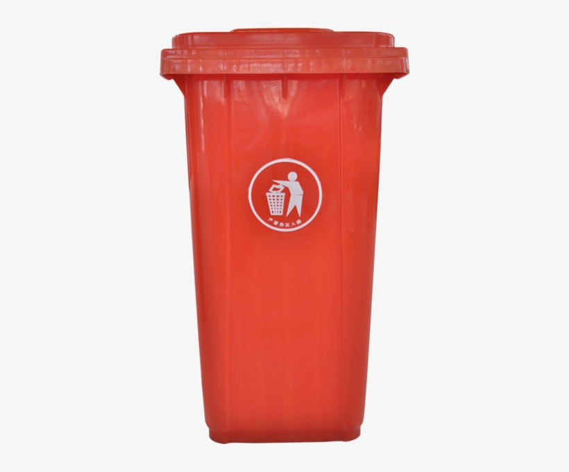 Share This Image - Red Recycling Bin Png, transparent png #1124539