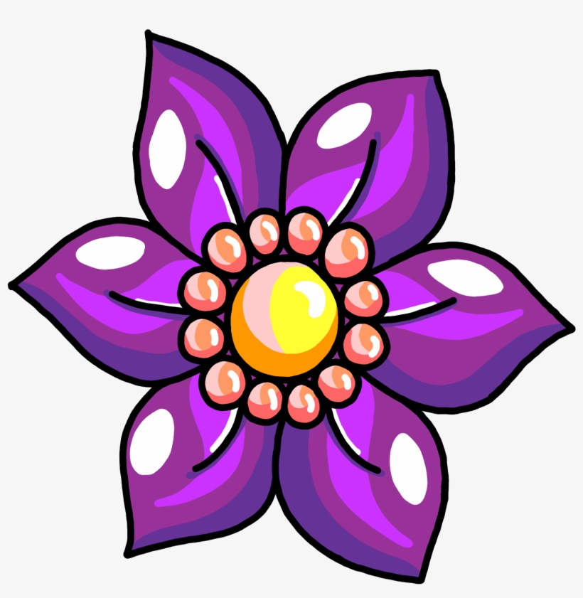 Free Flower Clip Art - Florzinha Azul Png, transparent png #1124717