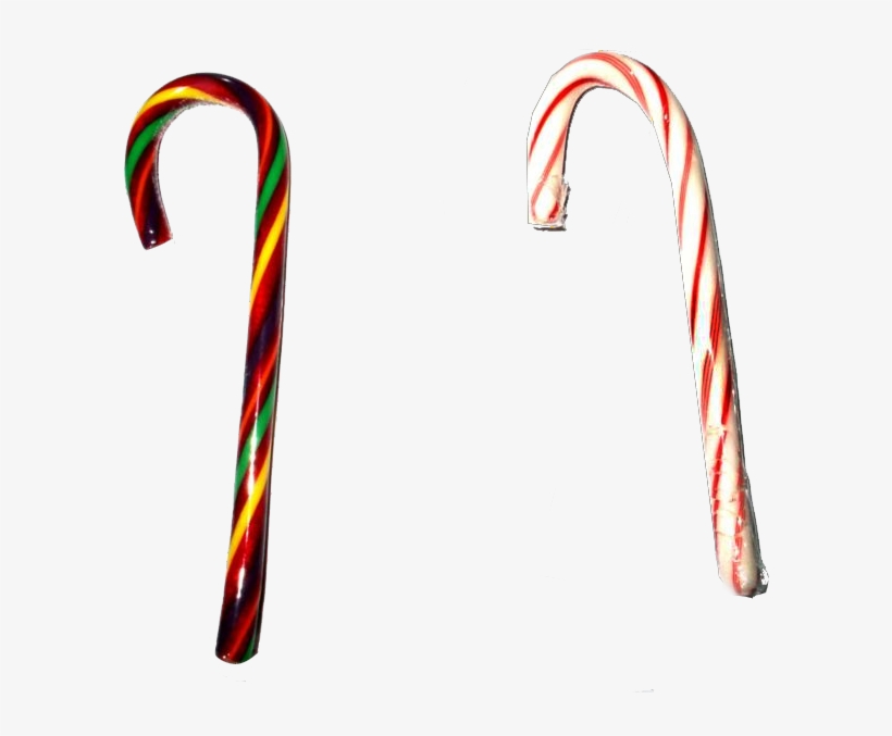 Candy Canes Flipped - Candy Cane, transparent png #1124767