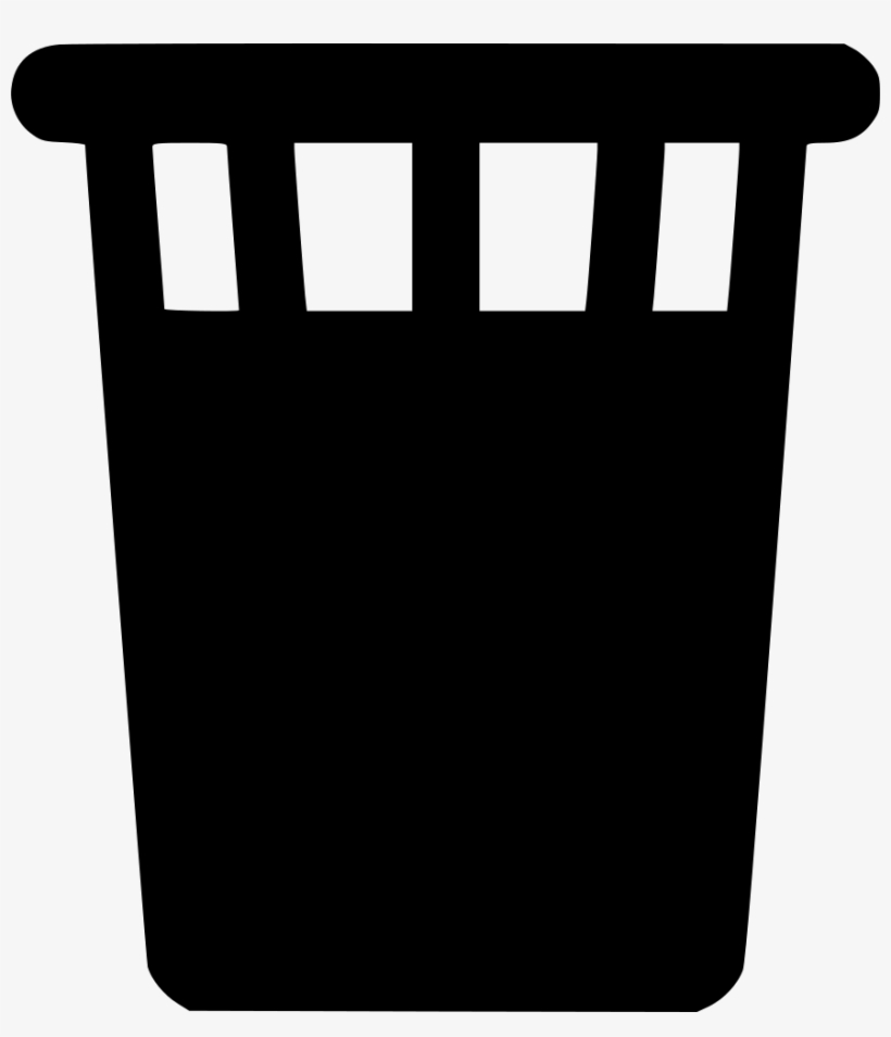 Full Recycle Bin - Icon, transparent png #1124873