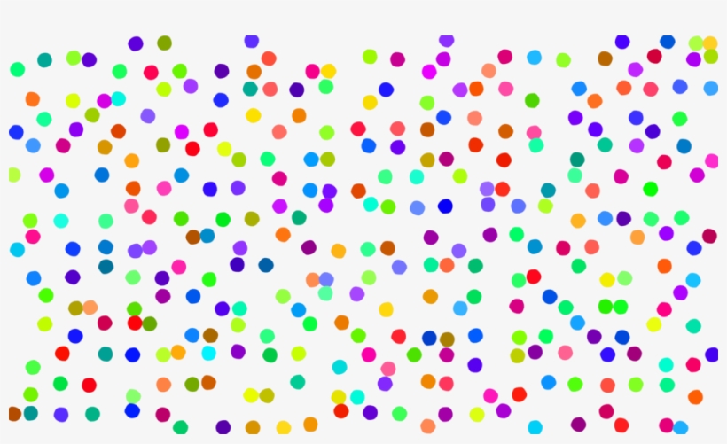 Random Color Confetti, transparent png #1125437