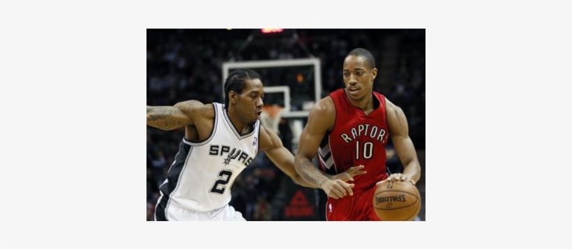 Toronto Raptors Swap Demar Derozan For San Antonio - Demar Derozan Vs Kawhi Leonard, transparent png #1125514