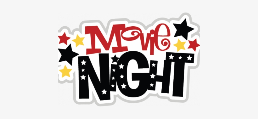 Popcorn Clipart Movie Night - Movie Night, transparent png #1126129