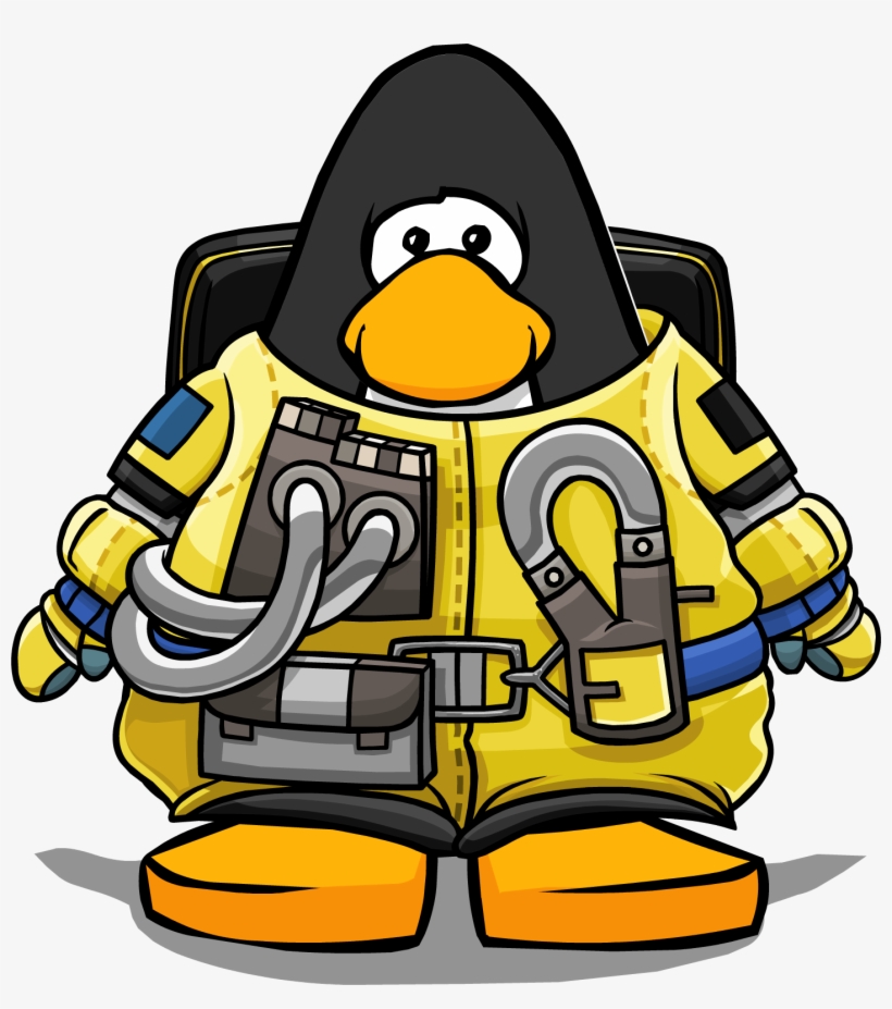 Eva Space Suit Pc - Club Penguin, transparent png #1126217