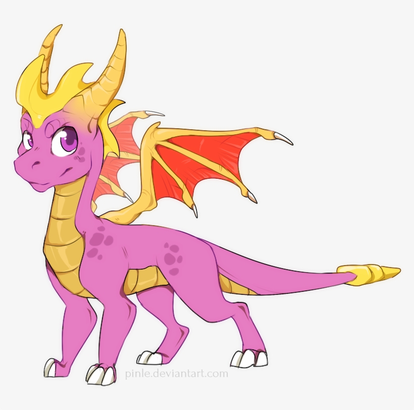 Spyro The Dragon, Skylanders, Godzilla, Fan Art, Dragons, - Spyro, transparent png #1126218