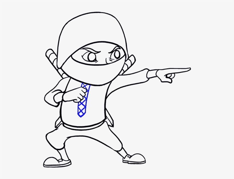 Banner Transparent Library At Getdrawings Com Free - Drawing Of A Ninja, transparent png #1126270