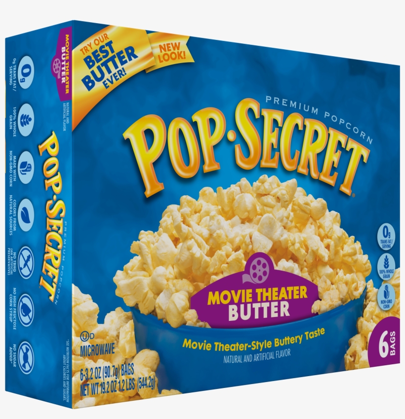 Pop Secret Movie Theater Butter Microwave Popcorn, Pop Secret Popcorn