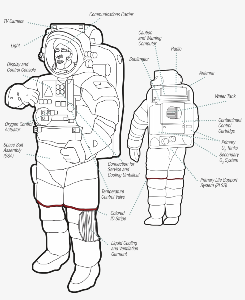 This Image Rendered As Png In Other Widths - Emu Space Suit Pdf, transparent png #1126916