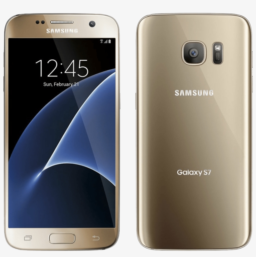 Samsung Galaxy S7 Gold - Samsung Galaxy S7 Edge Sm-g935 Unlocked Smartphone, transparent png #1127350