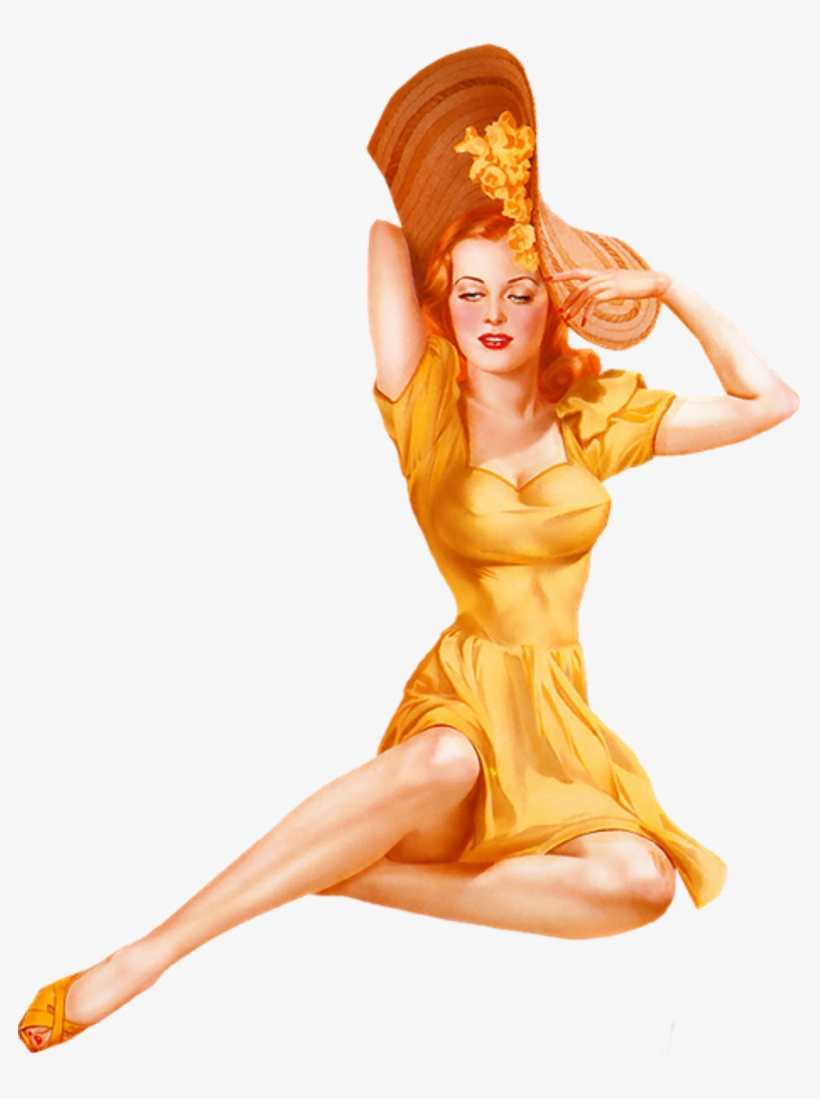 61861694 Flower 61861619 Sittingred0 61861591 Sittinghat - Alberto Vargas, transparent png #1127437