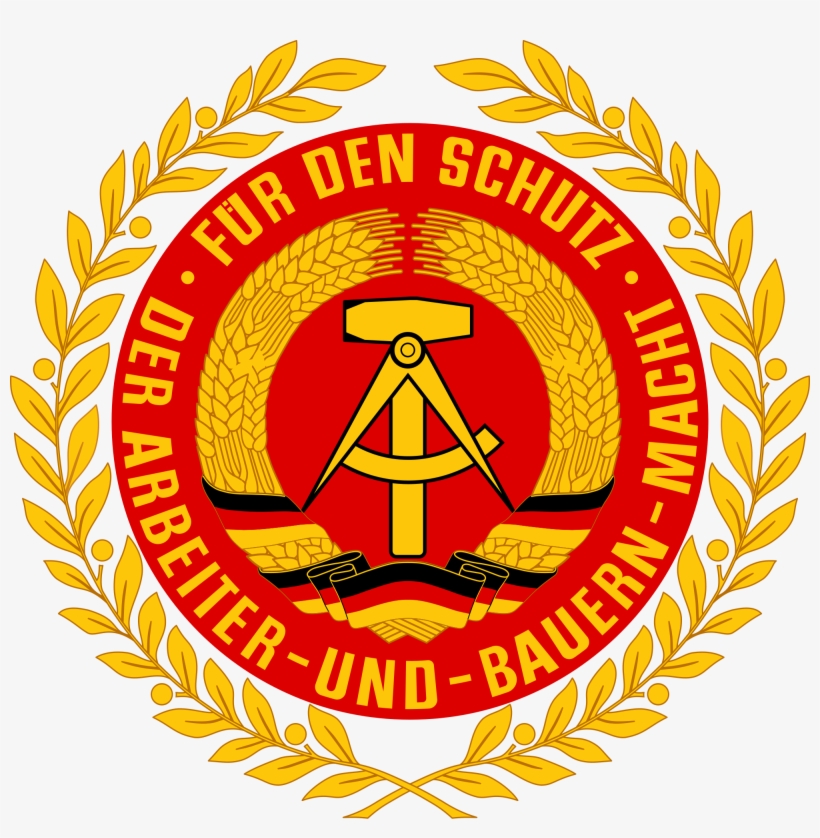 Coat Of Arms Of Nva - Ddr Coat Of Arms, transparent png #1127858