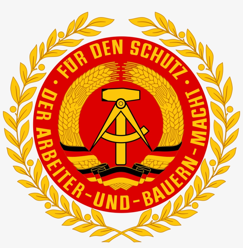 Coat Of Arms Of Nva - Ddr Coat Of Arms, transparent png #1127858
