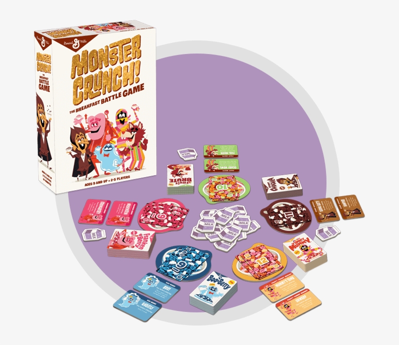 Monster Crunch Game Contents - Monster Crunch The Breakfast Battle Game, transparent png #1127918