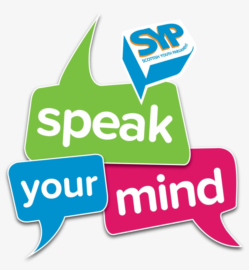 Speak Your Mind - Speak Your Mind Logo, transparent png #1128049