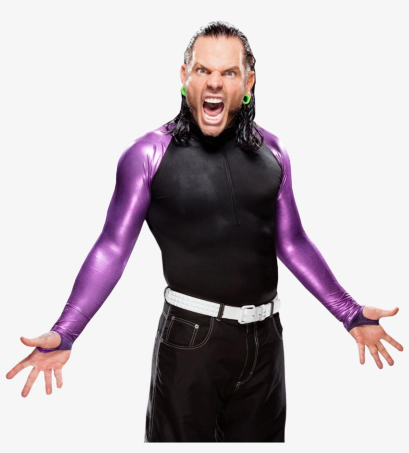 Get A Detailed Look At The Awesome Entrance Gear Superstars - Jeff Hardy Purple Arms, transparent png #1128569