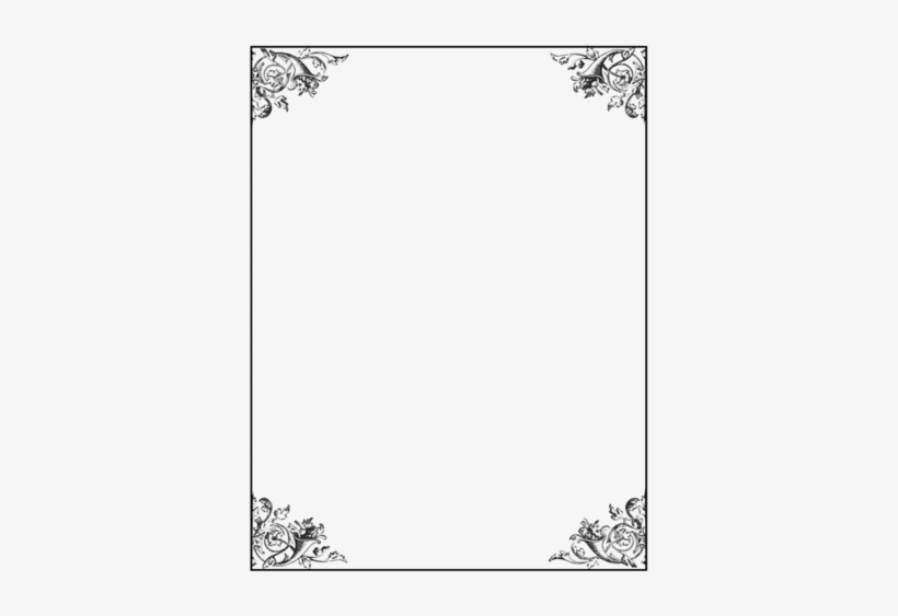 Vintage Photo Corners Png Png Library Download - Vintage Frame Corner Png, transparent png #1128713