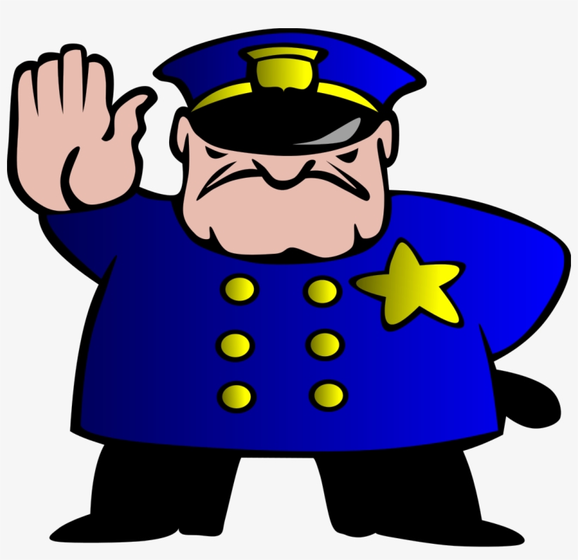 Svg Freeuse Library File Police Man Update - Police Man, transparent png #1128765