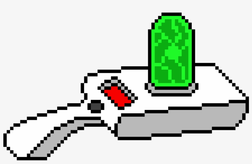 Portal Gun Rick And Morty - Portal Gun Rick And Morty Perler Beads, transparent png #1128897