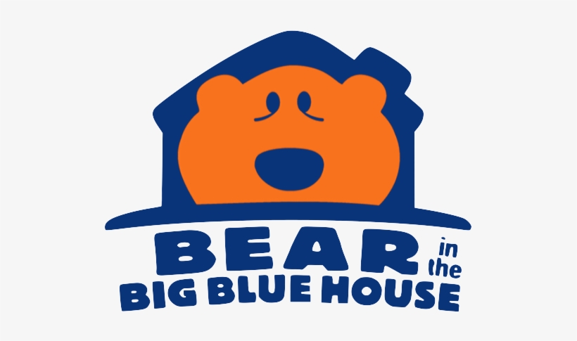 Bear In The Big Blue House Logo - Bear In The Big Blue House, transparent png #1128955