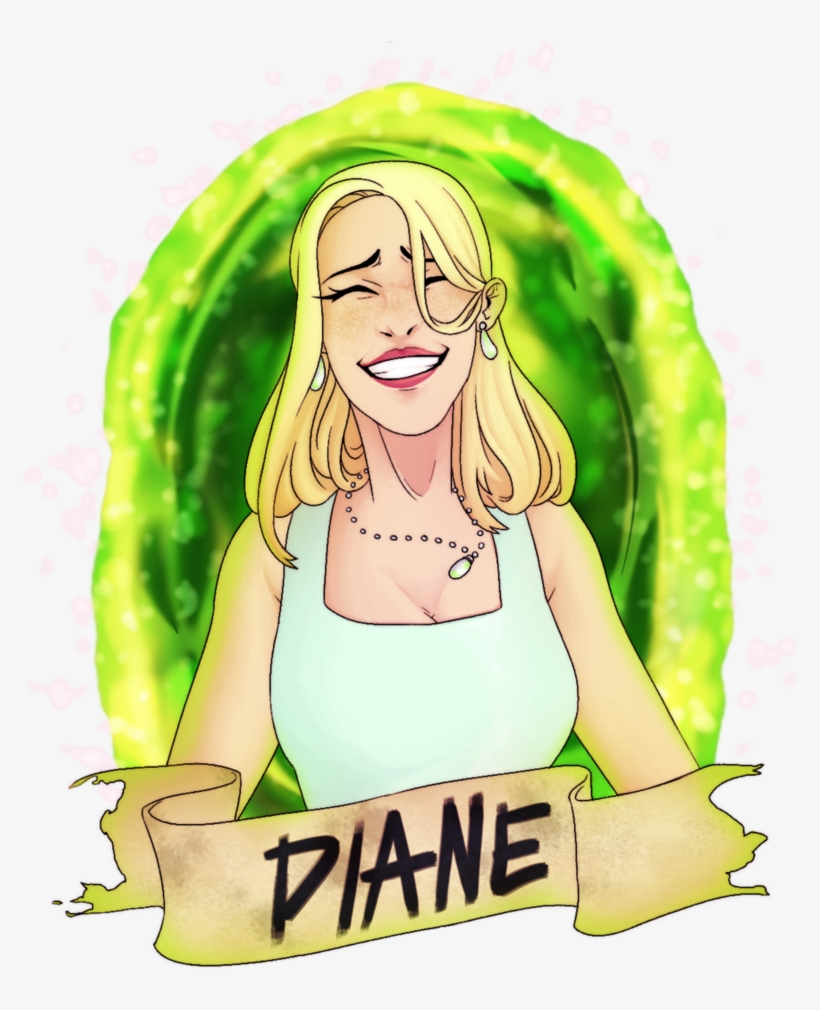[spoiler] Diane By Seleniium Rick And Morty - Rick And Morty Diane, transparent png #1129185