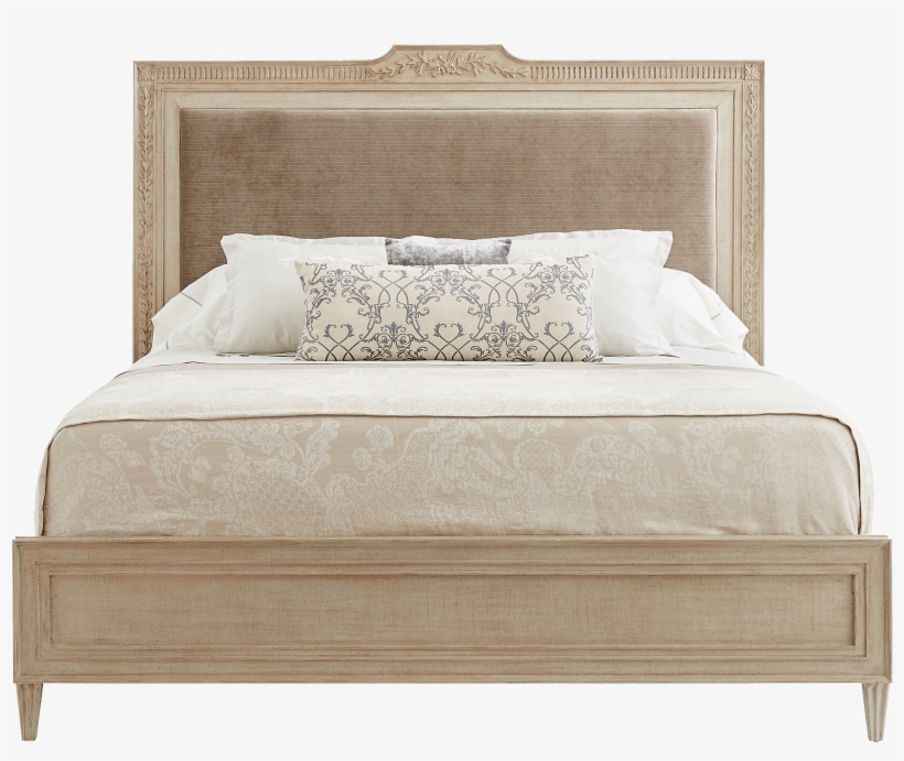 Bed Icon Clipart - Stanley Villa Couture King Alessandra Upholstered Bed, transparent png #1129187