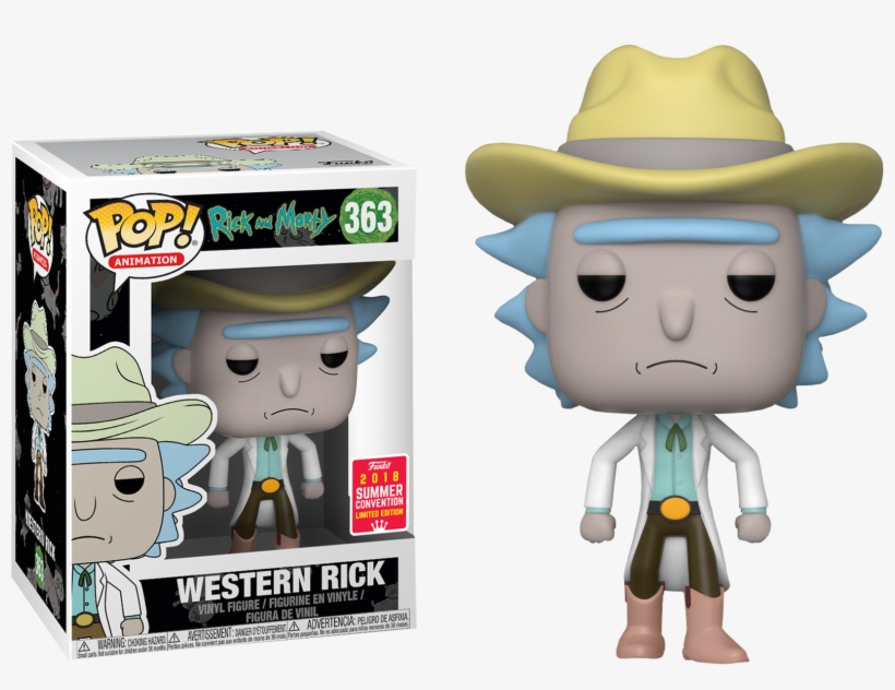 Rick - Western Rick And Morty, transparent png #1129210