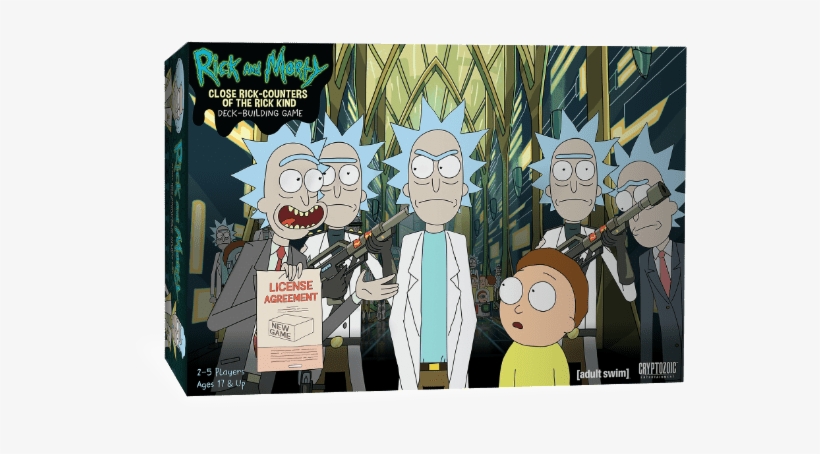 Rick And Morty - Rick & Morty Deck Building, transparent png #1129213