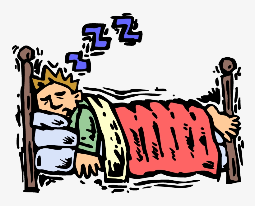 Go To Bed, Color, Cartoon, Sleeping Boy Png Image And - Sleep Clipart, transparent png #1129216