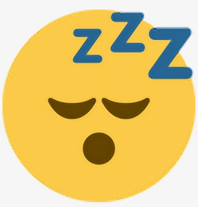 Sleep Sleepy Tired Zzz Emoji Emoticon Face Expression - Zzz Emoji, transparent png #1129260