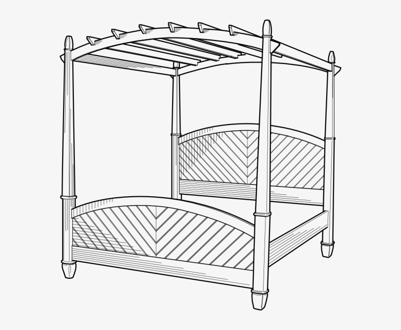 Post Bed Svg Clip Arts 576 X 596 Px, transparent png #1129374