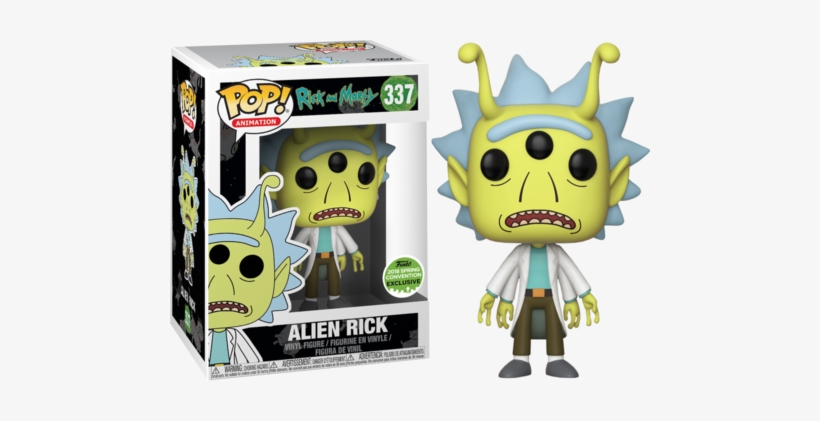 Rick & Morty - Funko Pop Alien Rick, transparent png #1129457