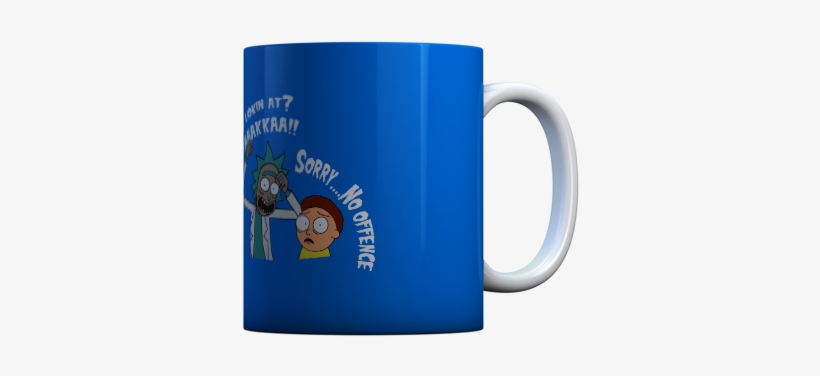 This Rick And Morty Inspired Coffee Mug Will Handle - Rick And Morty, transparent png #1129516