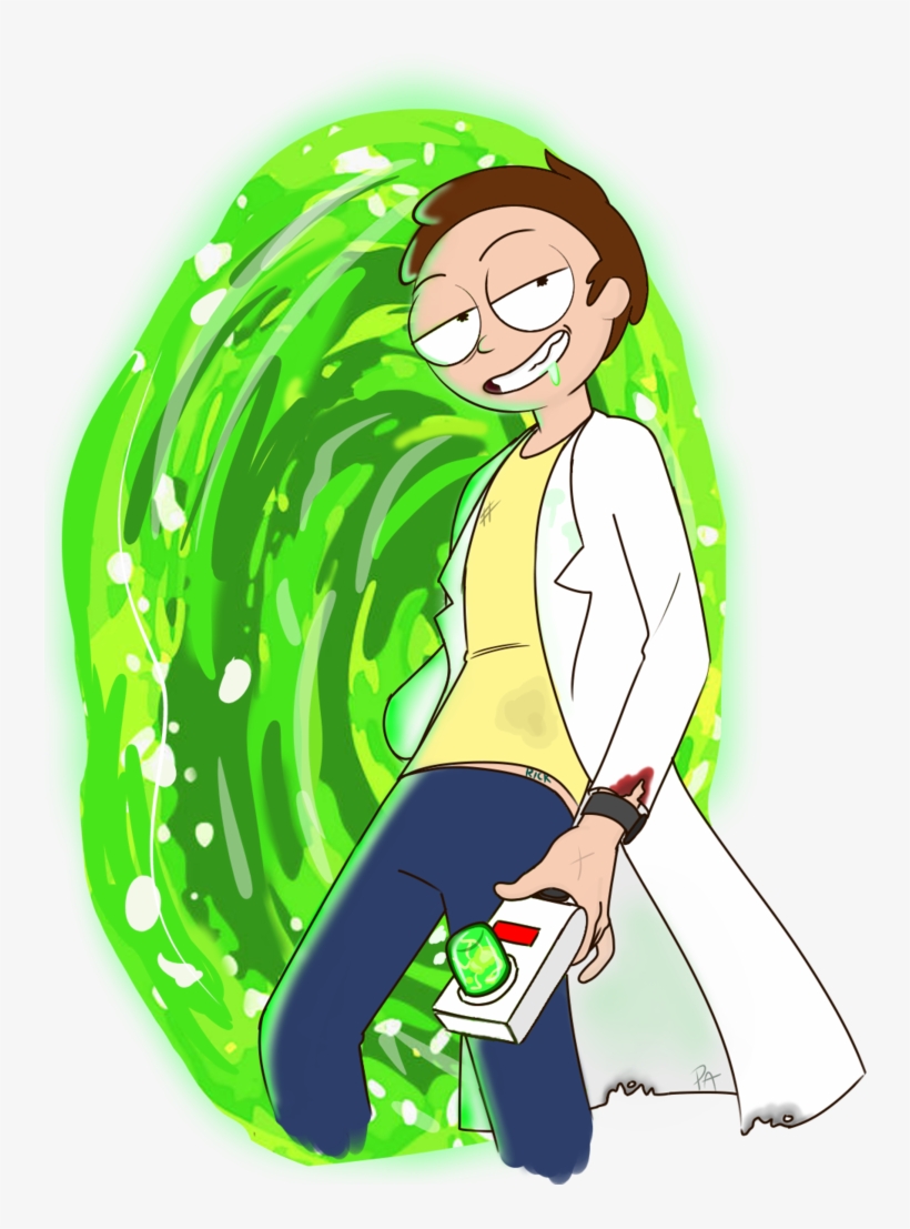 Rick And Morty Clipart Dancing - Rick And Morty Older Morty, transparent png #1129590