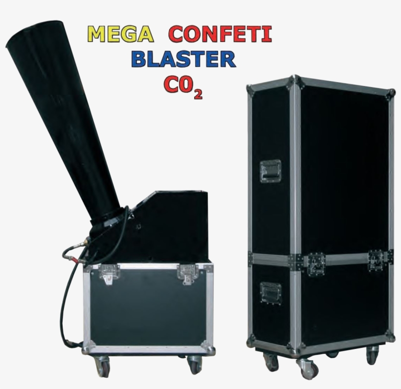 Mega Confeti Blaster Co2 - Confeti Blaster, transparent png #1129730