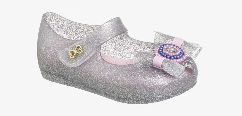 Glitter Pvc Confeti Baby Shoe - Glitter, transparent png #1129779