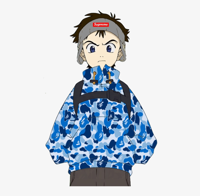 Naota X Bape - Notice Me, transparent png #1130085