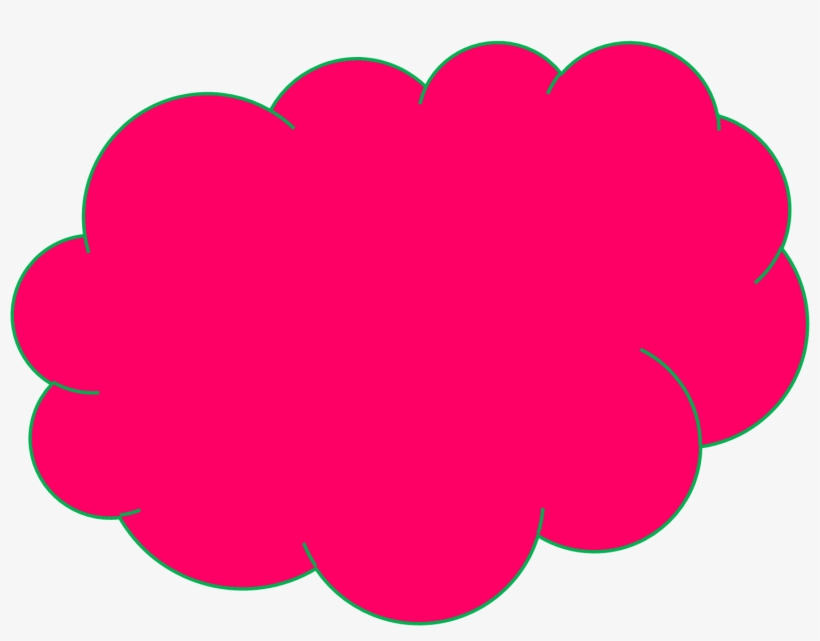 This Cloud Begins To Form As Plans Gel And Departure - Pink Cloud, transparent png #1130108