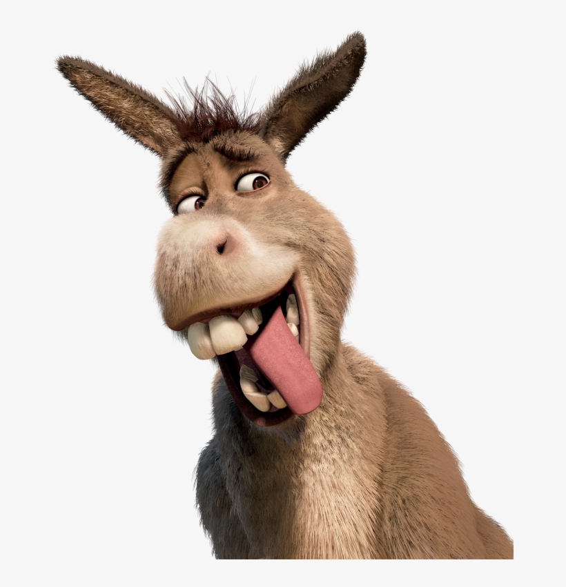 Laughing Donkey Shrek - Shrek Forever After Poster, transparent png #1130156