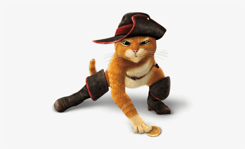 Der Gestiefelte Kater Shrek, Here Kitty Kitty, Costume - Der Gestiefelte Kater Disney, transparent png #1130224