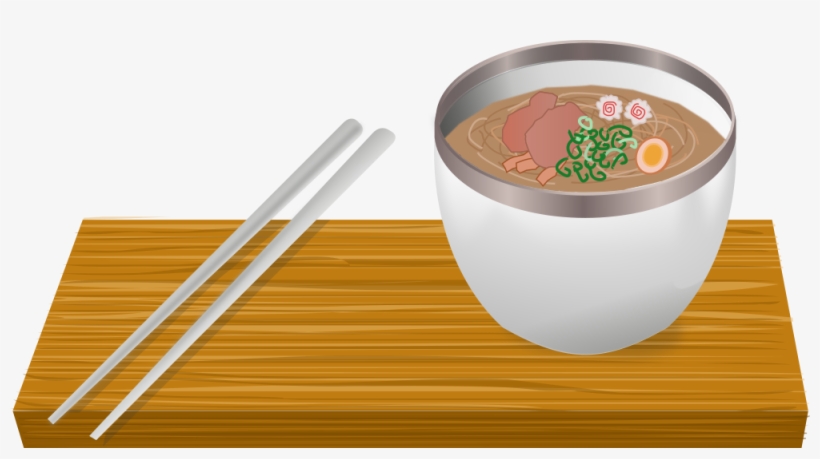 Ramen Bowl - Clipart Of Ramen, transparent png #1130270
