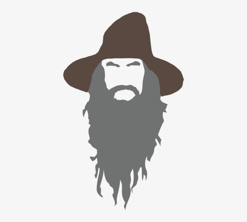 Google Search - Gandalf Silhouette, transparent png #1130331
