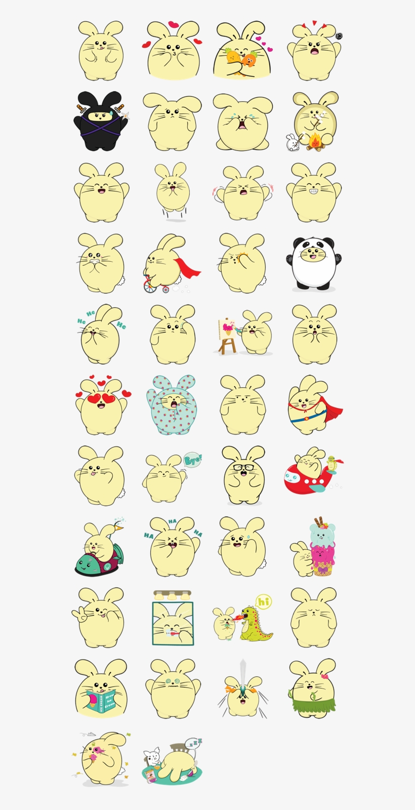 Fat Rabbit Farm Naklejki Na Facebooka - Fat Rabbit Farm Png, transparent png #1130467