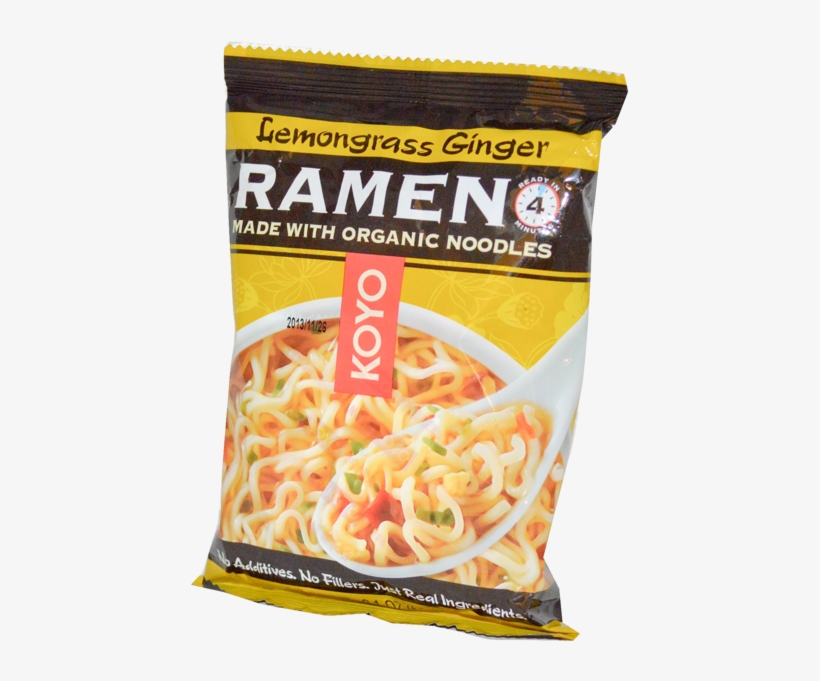 Koyo Organic Lemongrass Ginger Ramen - Koyo - Ramen Noodles Lemongrass Ginger - 2 Oz., transparent png #1130531