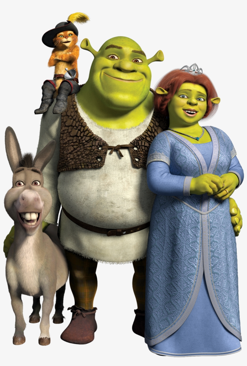 Critics Have Called Shrek “not Just A Brilliant Animated - Shrek Donkey And Fiona, transparent png #1130533