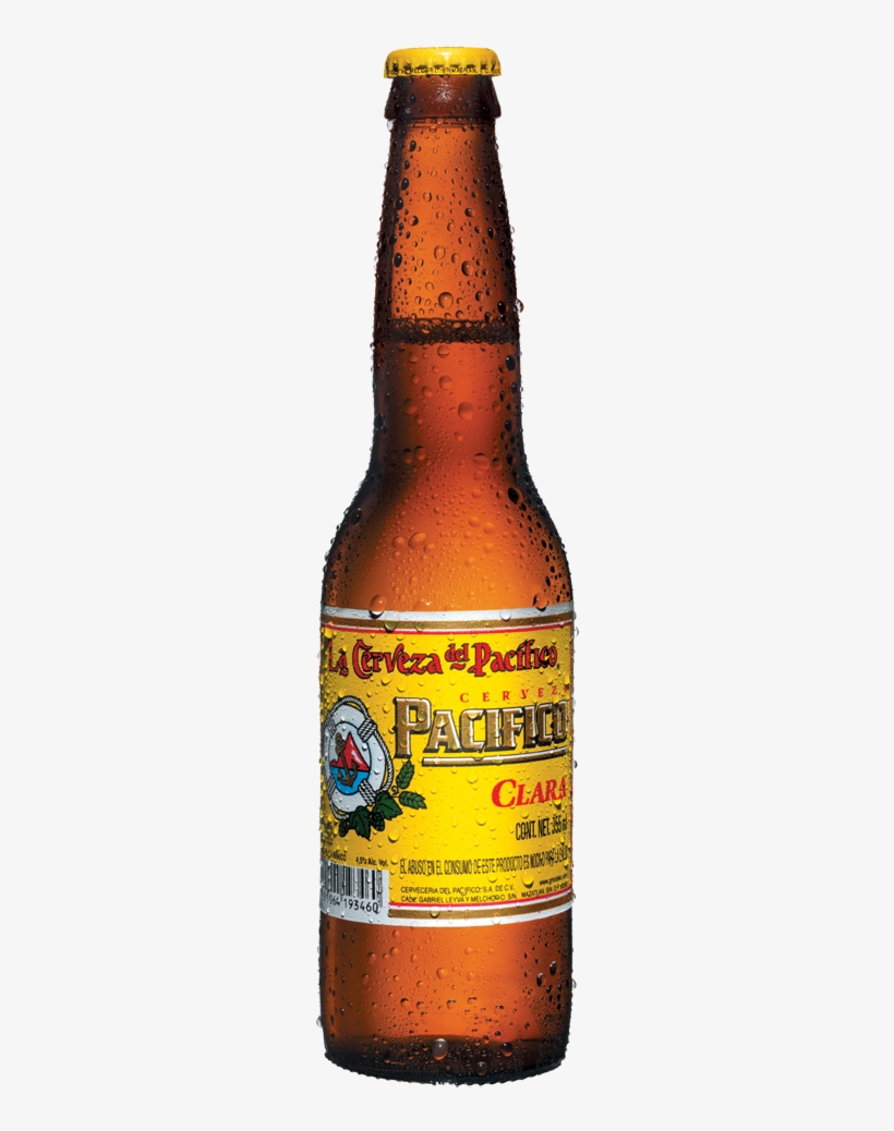 Pacifico Clara - Pacifico Beer Bottle Png, transparent png #1130683