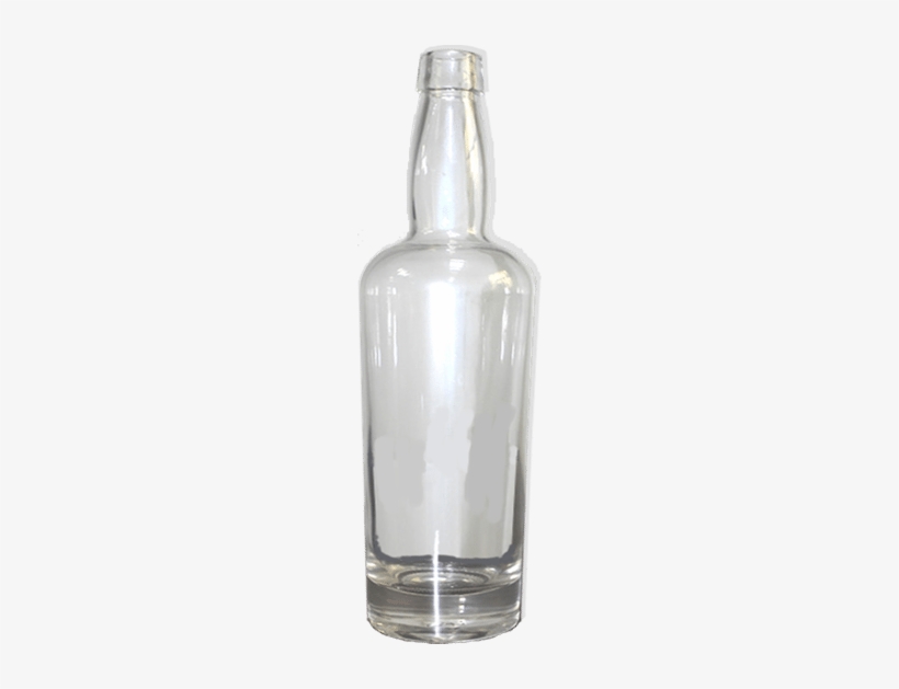 Flint 375 Ml Jackson Flat Bottom Liquor Bottle - Glass Bottle, transparent png #1131026