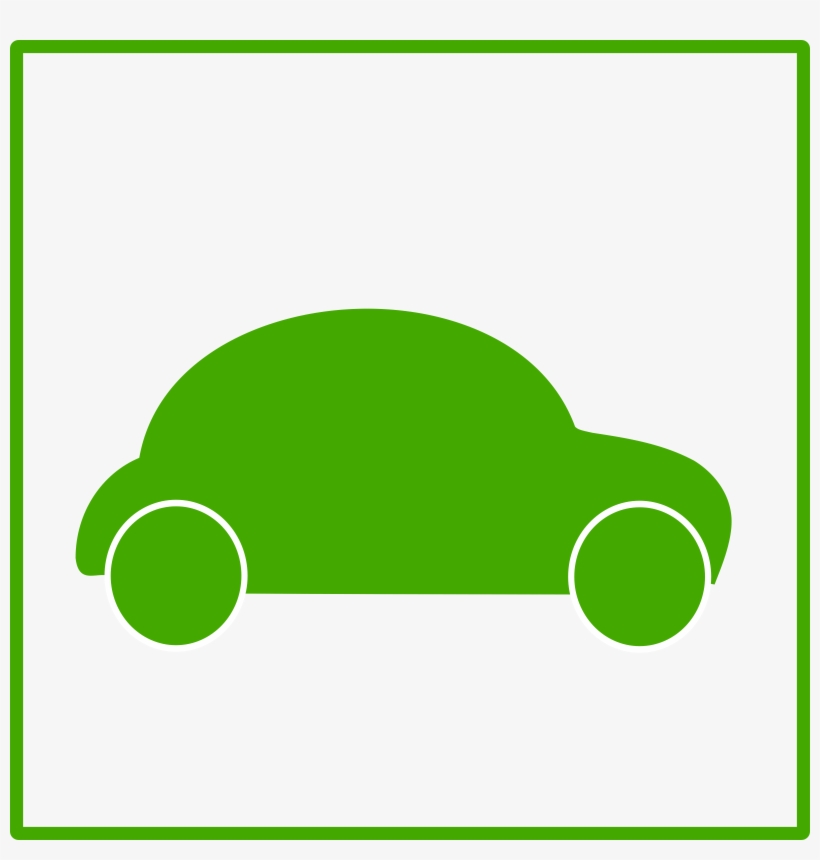 Big Image - Car Icon Green, transparent png #1131074