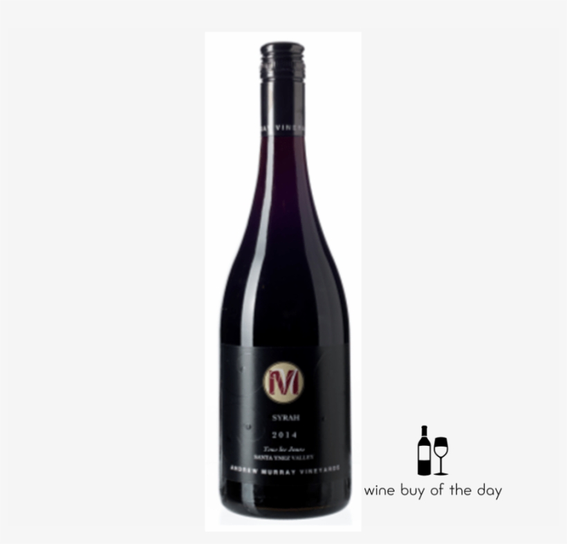 Andrew Murray Tous Les Jours Syrah 2015 - Andrew Murray Syrah Watch Hill Vineyard, transparent png #1131193