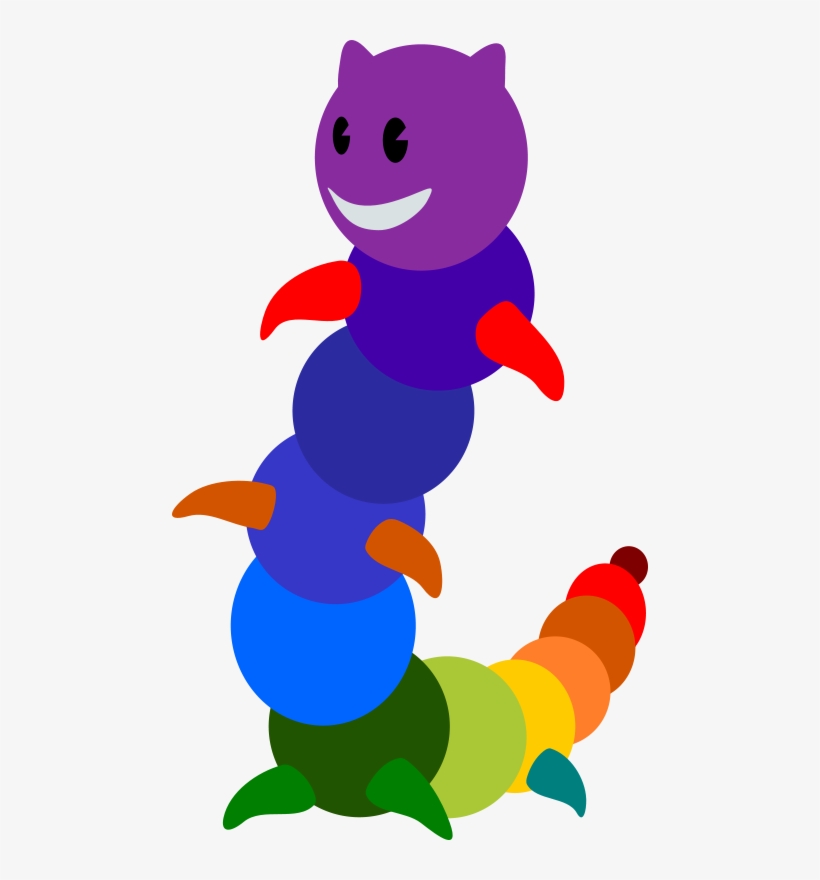 Rainbow Ant Clip Art, transparent png #1131251